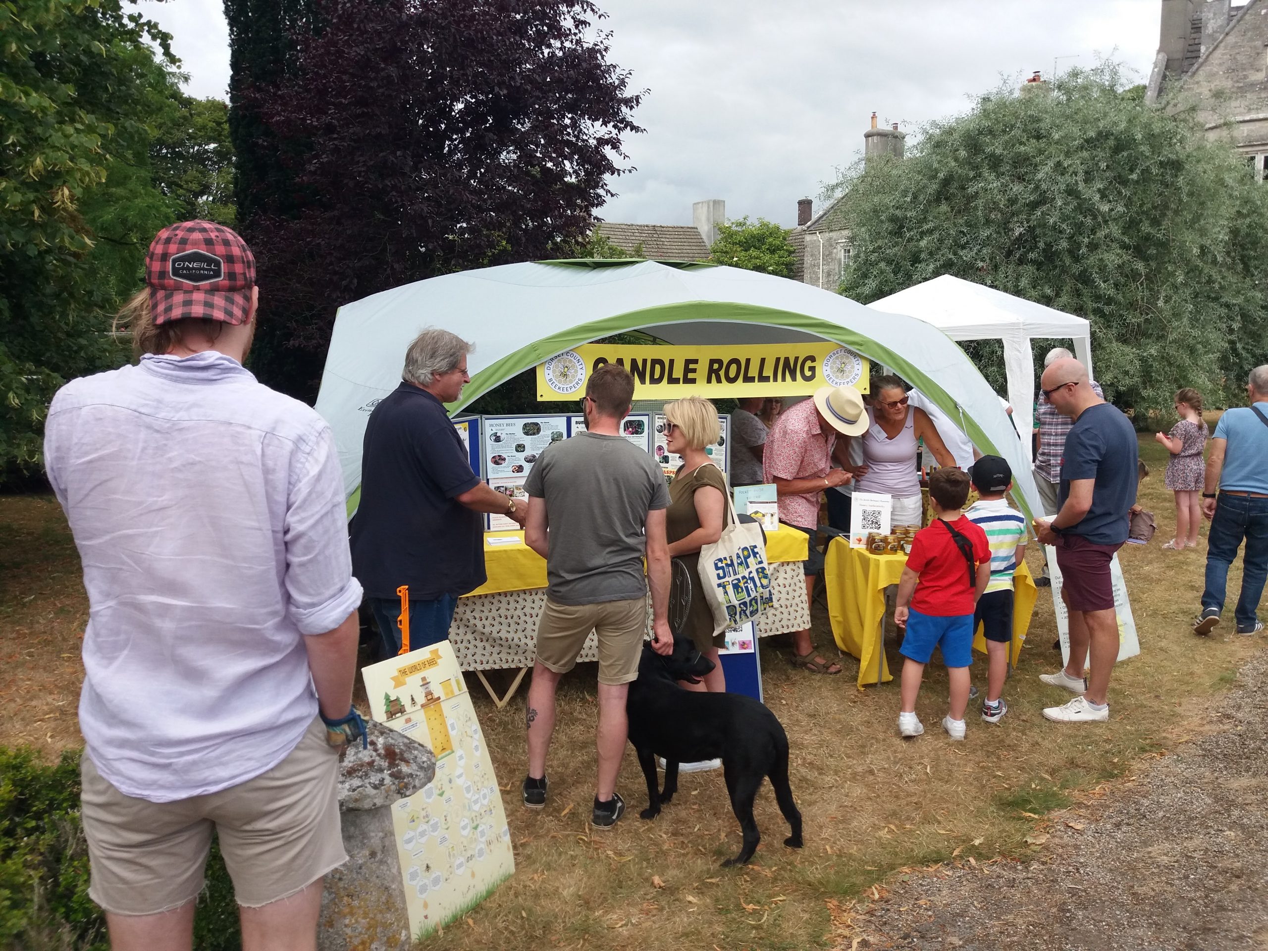 Busy time at Warmwell Fete